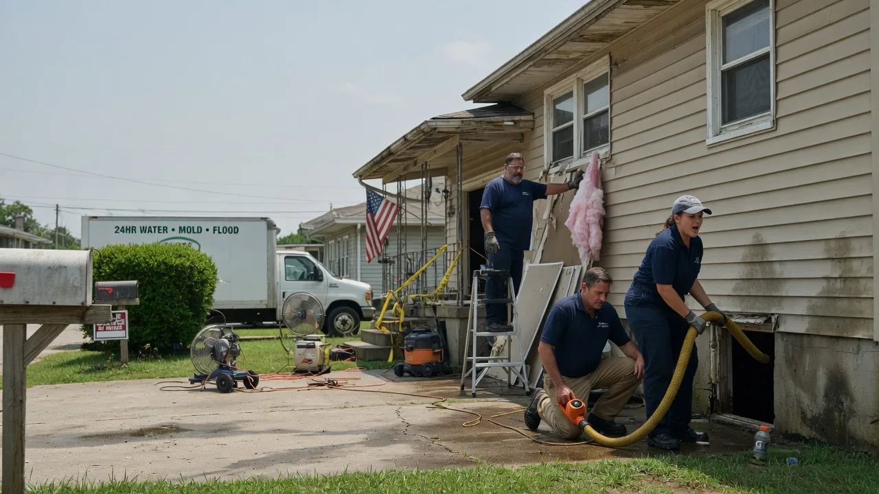 Water Damage Repair in Versailles, NY near me